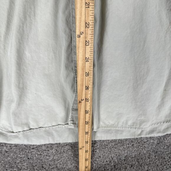 Columbia PFG Shirt Mens L Beige Short Sleeve Performance Vented Fishing FLAWS - Picture 7 of 14